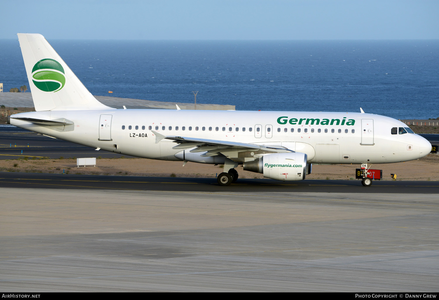 Aircraft Photo of LZ-AOA | Airbus A319-112 | Germania | AirHistory.net #130242