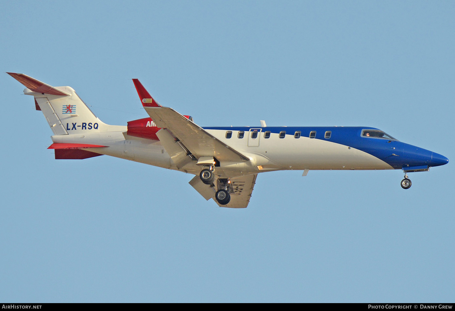 Aircraft Photo of LX-RSQ | Learjet 45 | AirHistory.net #130245