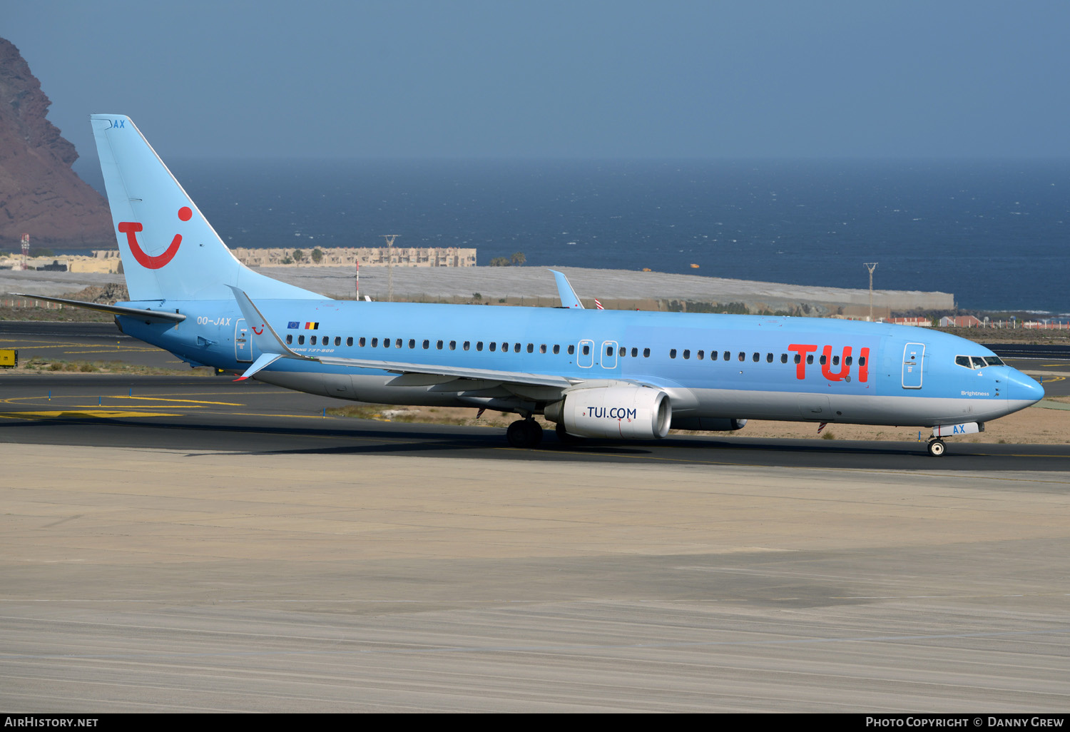 Aircraft Photo of OO-JAX | Boeing 737-8K5 | TUI | AirHistory.net #130253