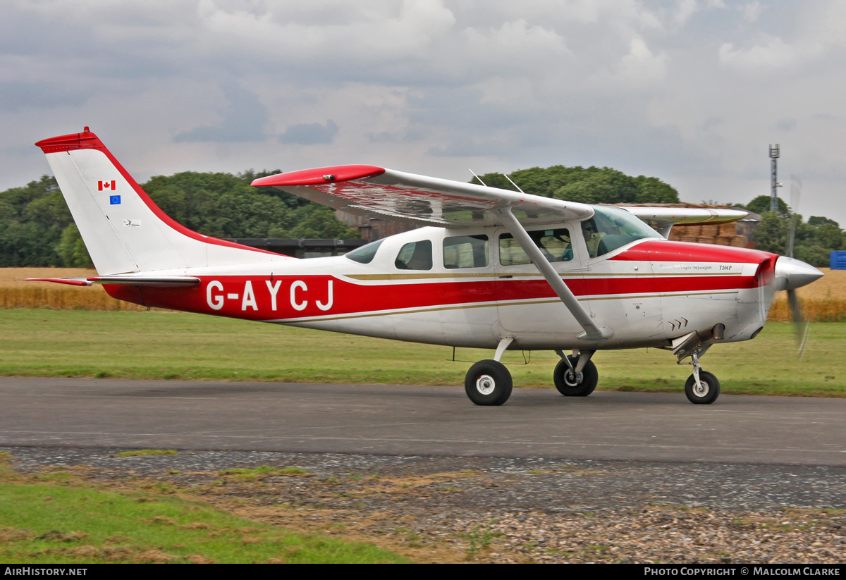 Aircraft Photo of G-AYCJ | Cessna TP206D Turbo Super Skylane | AirHistory.net #130261