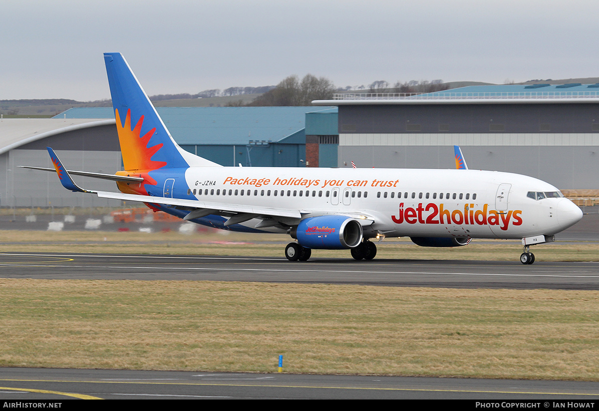 Aircraft Photo of G-JZHA | Boeing 737-8K5 | Jet2 Holidays | AirHistory.net #130292