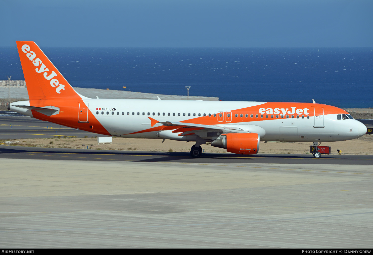 Aircraft Photo of HB-JZR | Airbus A320-214 | EasyJet | AirHistory.net #130304