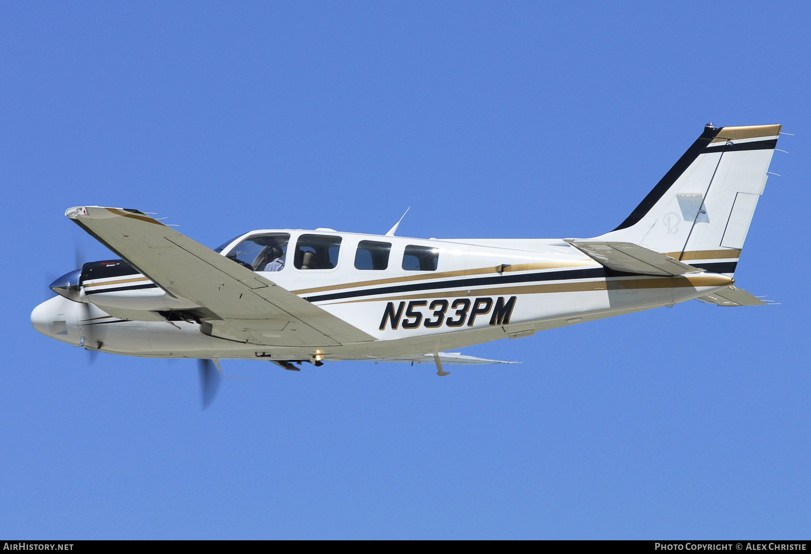 Aircraft Photo of N533PM | Hawker Beechcraft G58 Baron | AirHistory.net #130316