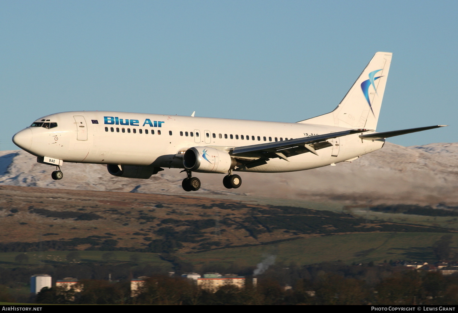 Aircraft Photo of YR-BAO | Boeing 737-42C | Blue Air | AirHistory.net #130320