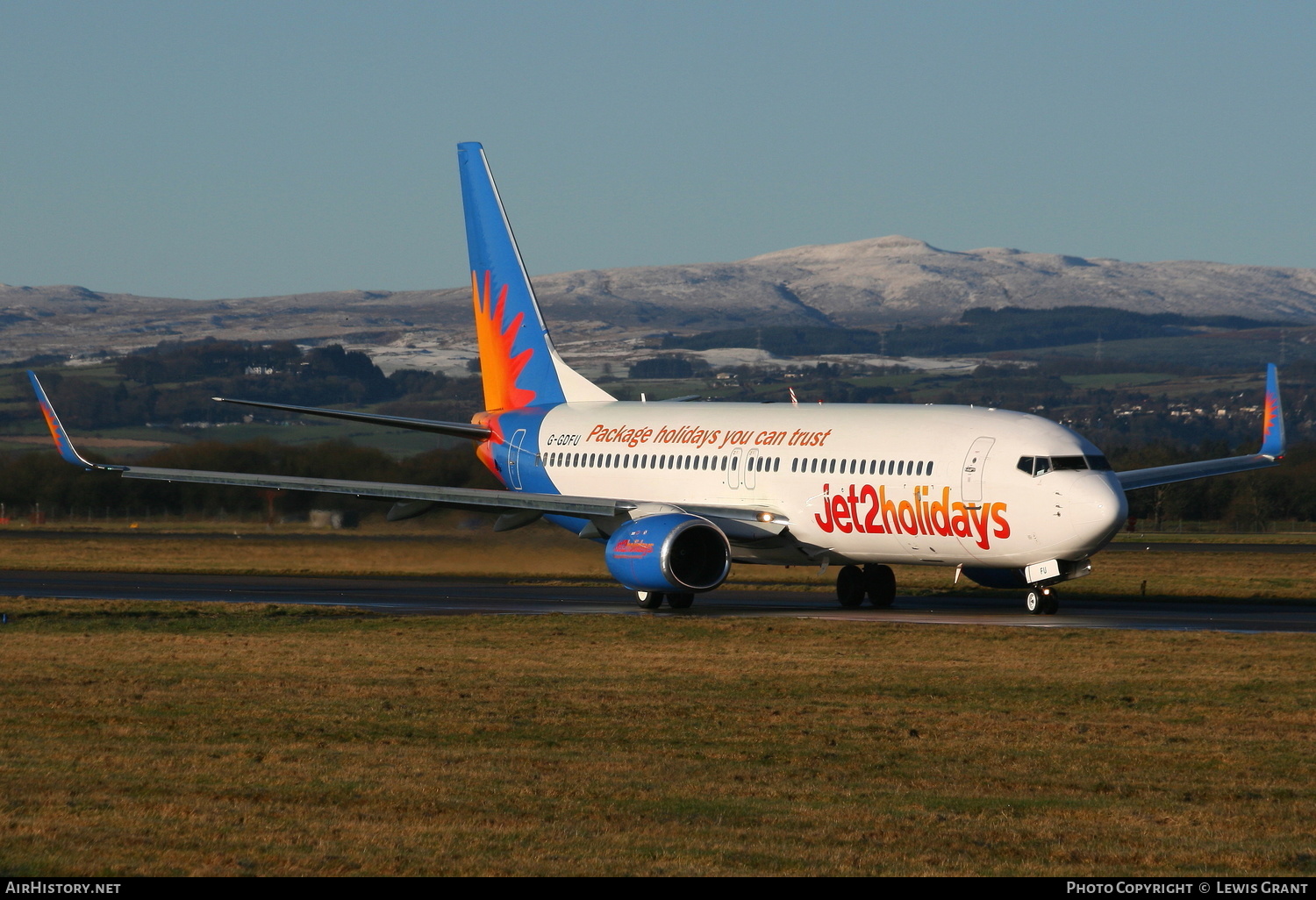 Aircraft Photo of G-GDFU | Boeing 737-8K5 | Jet2 Holidays | AirHistory.net #130338