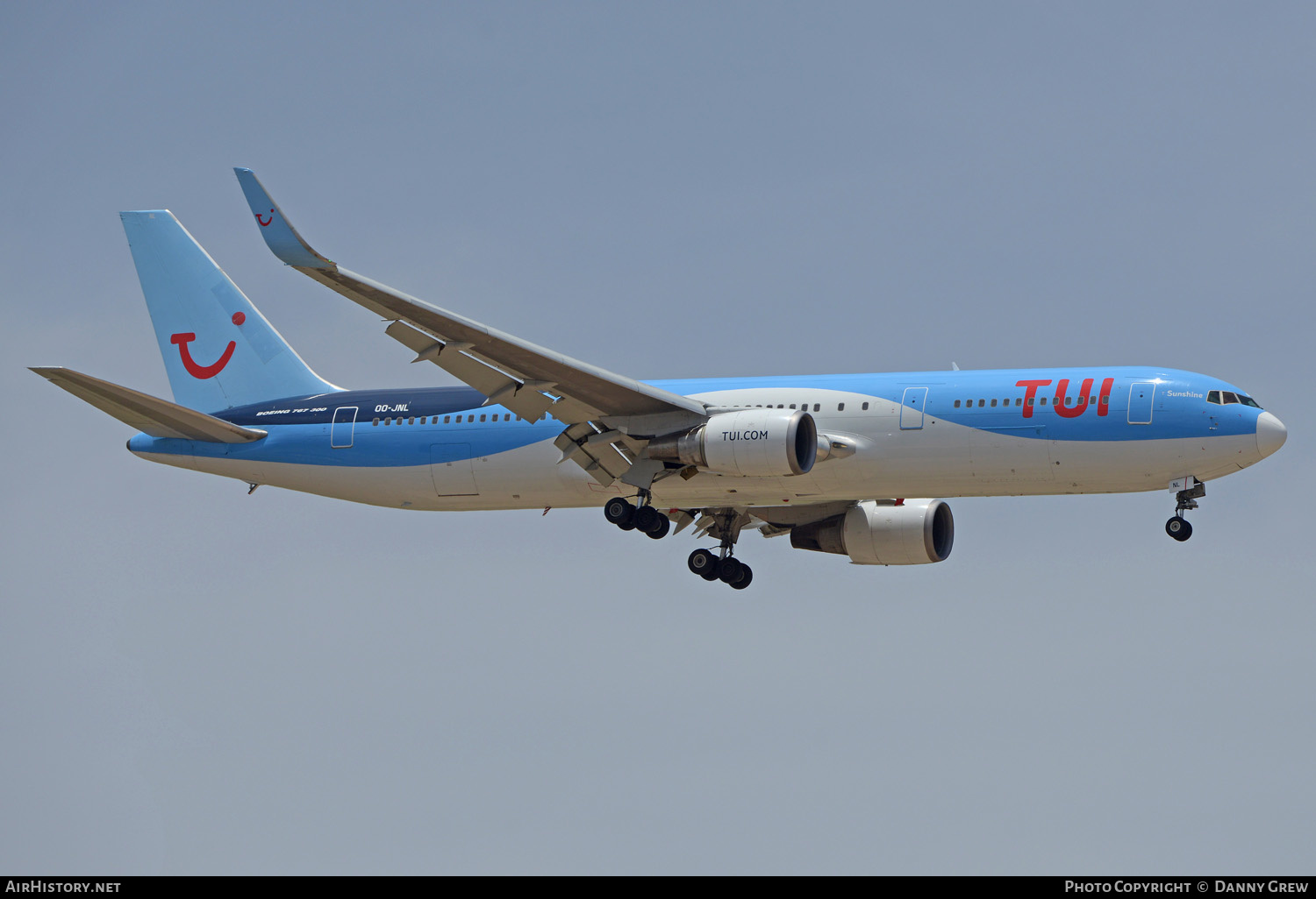 Aircraft Photo of OO-JNL | Boeing 767-304/ER | TUI | AirHistory.net #130349
