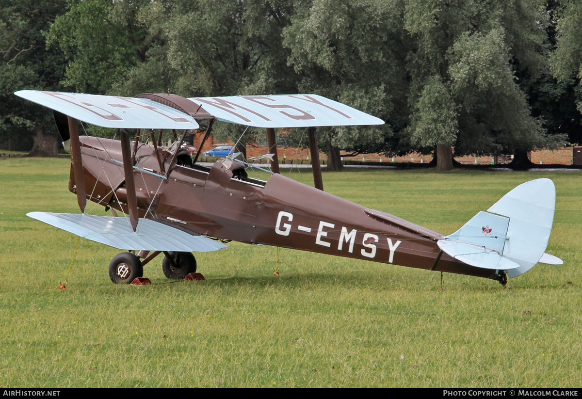 Aircraft Photo of G-EMSY | De Havilland D.H. 82A Tiger Moth II | AirHistory.net #130352