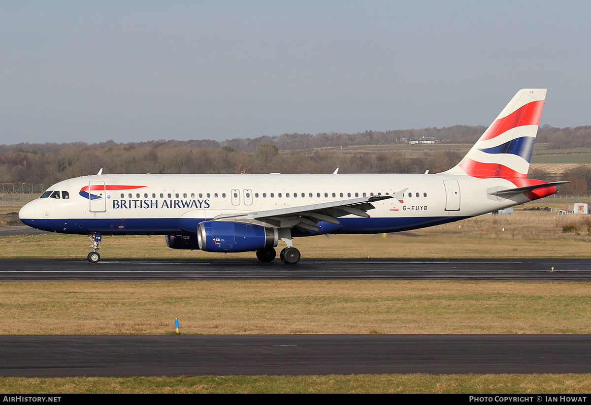 Aircraft Photo of G-EUYB | Airbus A320-232 | British Airways | AirHistory.net #130354