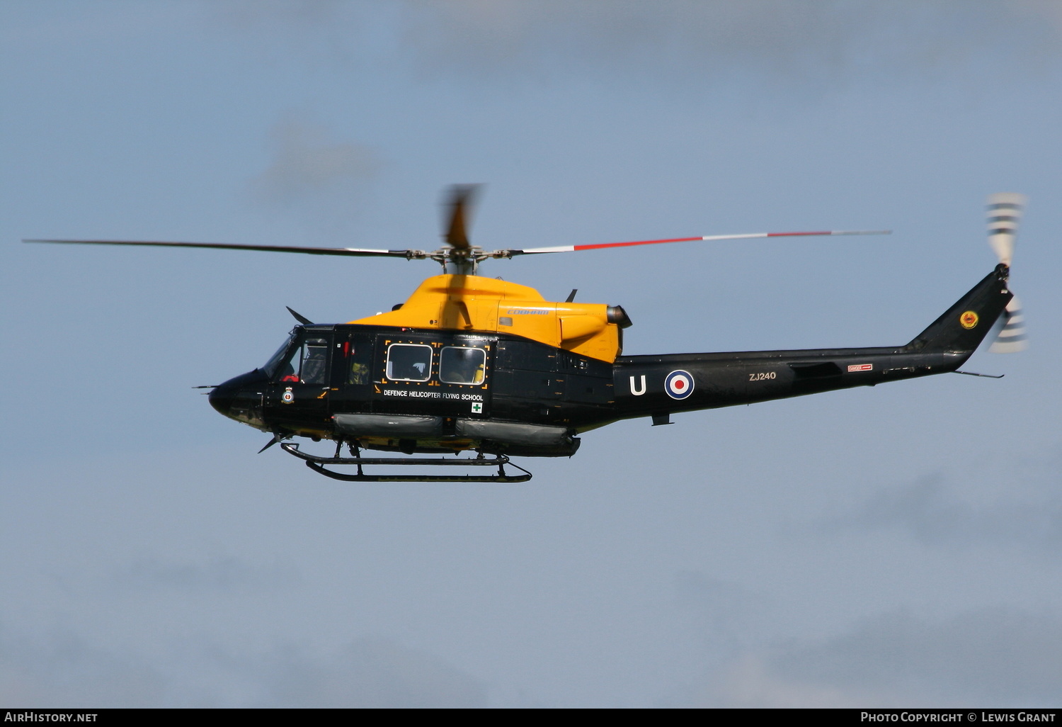 Aircraft Photo of ZJ240 | Bell 412EP Griffin HT1 | UK - Air Force | AirHistory.net #130361