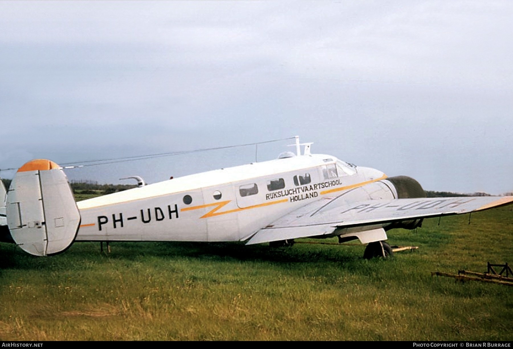 Aircraft Photo of PH-UDH | Beech D18S | Rijksluchtvaartschool - RLS | AirHistory.net #130364