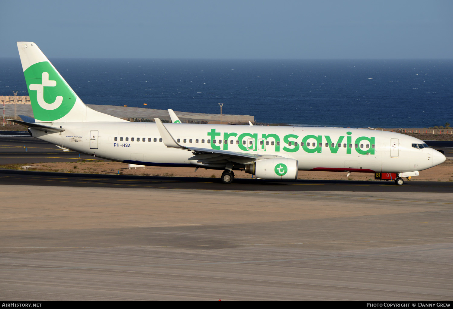 Aircraft Photo of PH-HSA | Boeing 737-8K2 | Transavia | AirHistory.net #130371