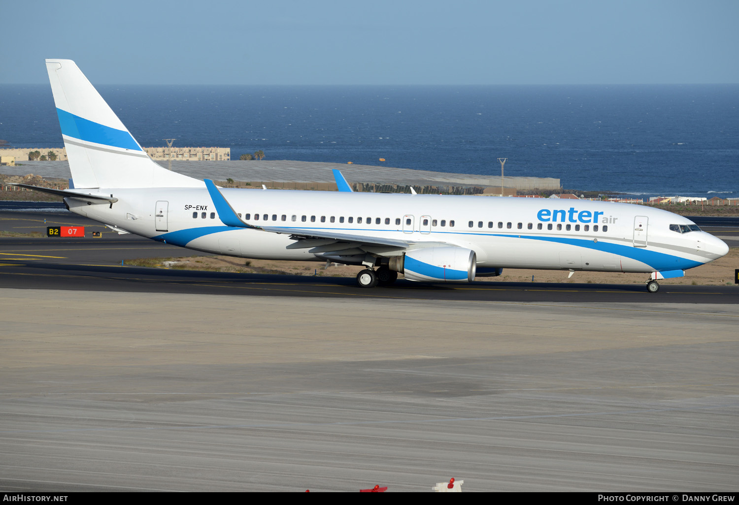 Aircraft Photo of SP-ENX | Boeing 737-8Q8 | Enter Air | AirHistory.net #130377