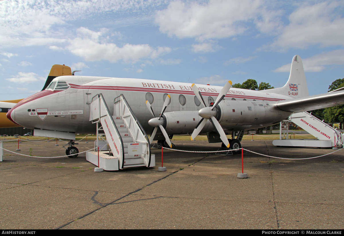 Aircraft Photo of G-ALWF | Vickers 701 Viscount | BEA - British European Airways | AirHistory.net #130395