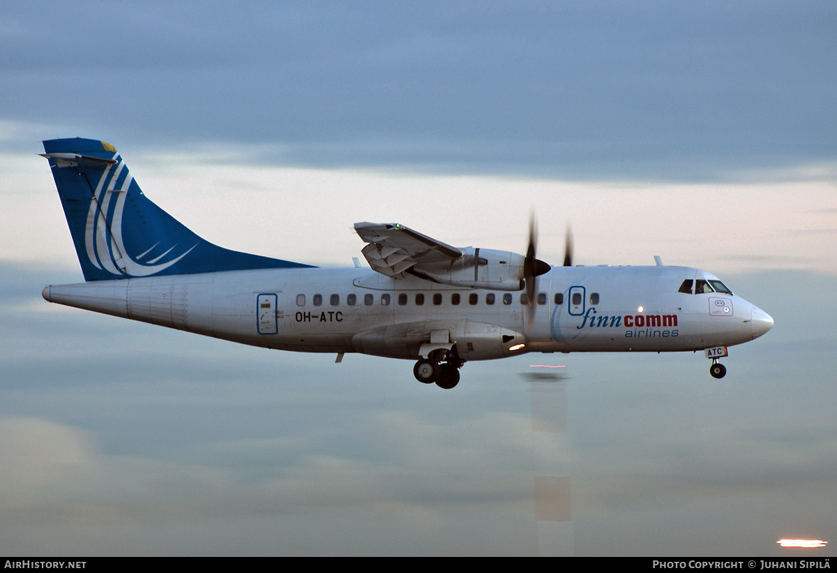 Aircraft Photo of OH-ATC | ATR ATR-42-500 | Finncomm Airlines | AirHistory.net #130399