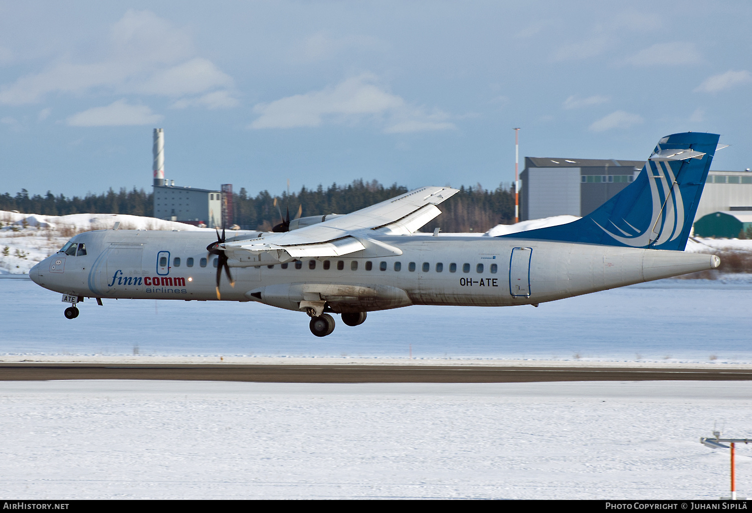 Aircraft Photo of OH-ATE | ATR ATR-72-500 (ATR-72-212A) | Finncomm Airlines | AirHistory.net #130401