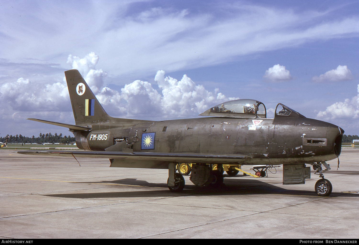 Aircraft Photo of FM-1905 | Commonwealth CA-27 Sabre Mk32 | Malaysia - Air Force | AirHistory.net #130425