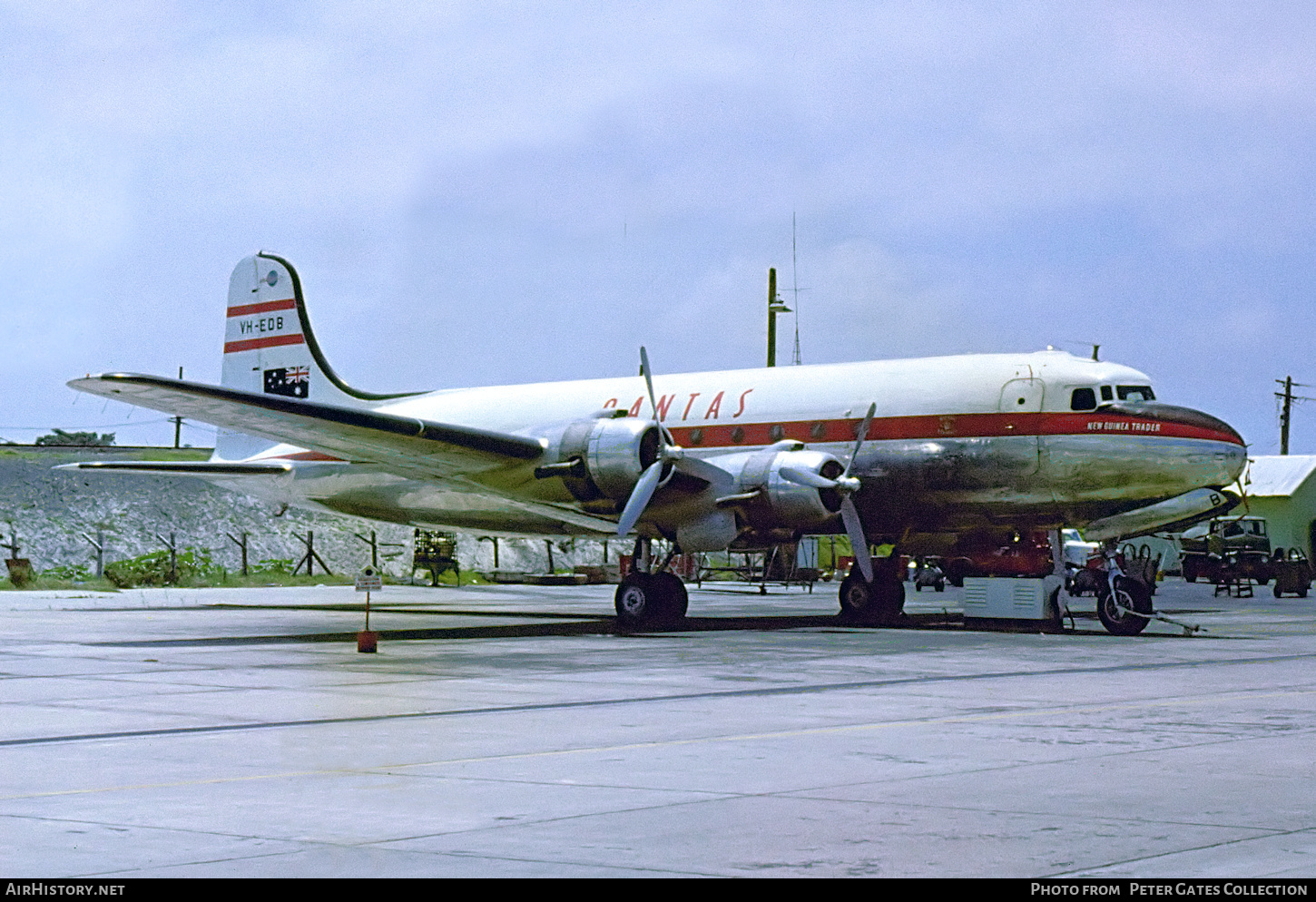 Aircraft Photo of VH-EDB | Douglas C-54A Skymaster | Qantas | AirHistory.net #130427