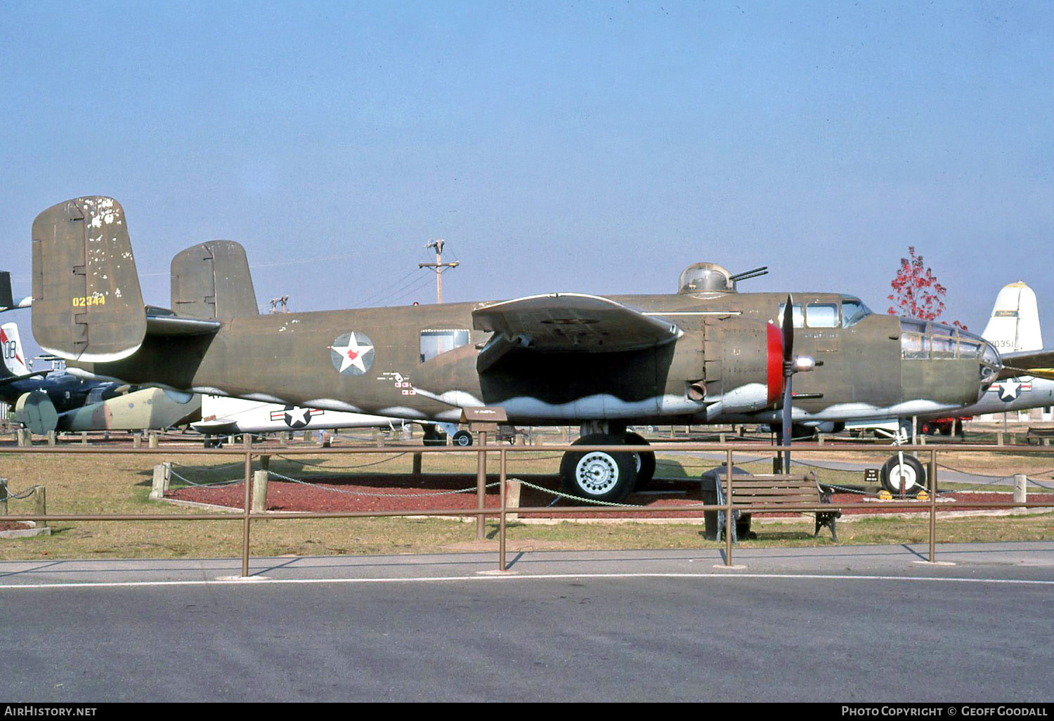 Aircraft Photo of 40-2344 / 02344 | North American B-25J Mitchell | USA - Air Force | AirHistory.net #130436