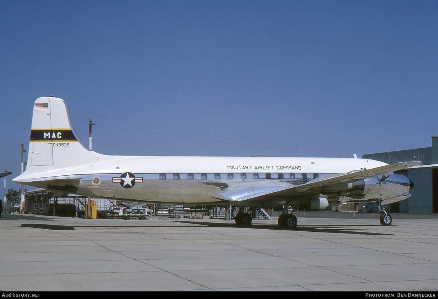 Aircraft Photo of 51-3829 / 0-13829 | Douglas C-118A Liftmaster (DC-6A) | USA - Air Force | AirHistory.net #130439
