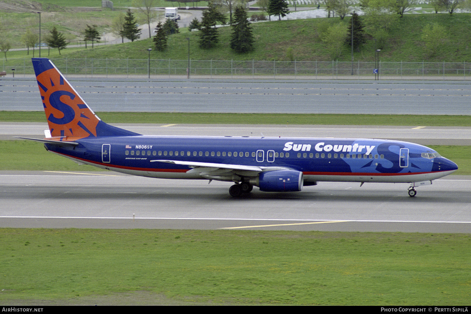 Aircraft Photo of N806SY | Boeing 737-8Q8 | Sun Country Airlines | AirHistory.net #130452