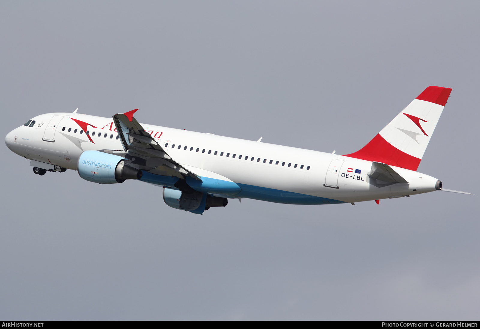 Aircraft Photo of OE-LBL | Airbus A320-214 | Austrian Airlines | AirHistory.net #130454