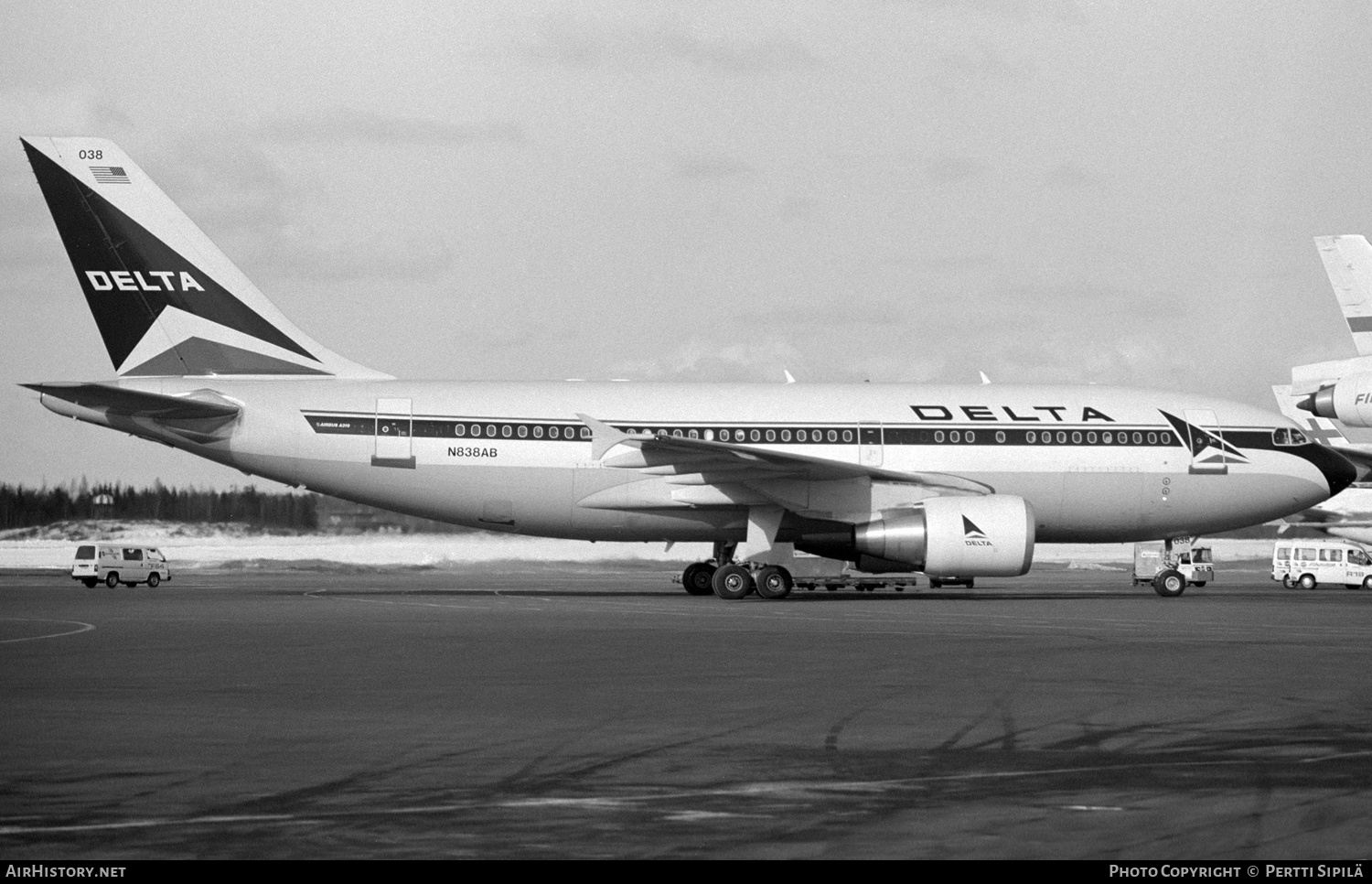 Aircraft Photo of N838AB | Airbus A310-324/ET | Delta Air Lines | AirHistory.net #130458
