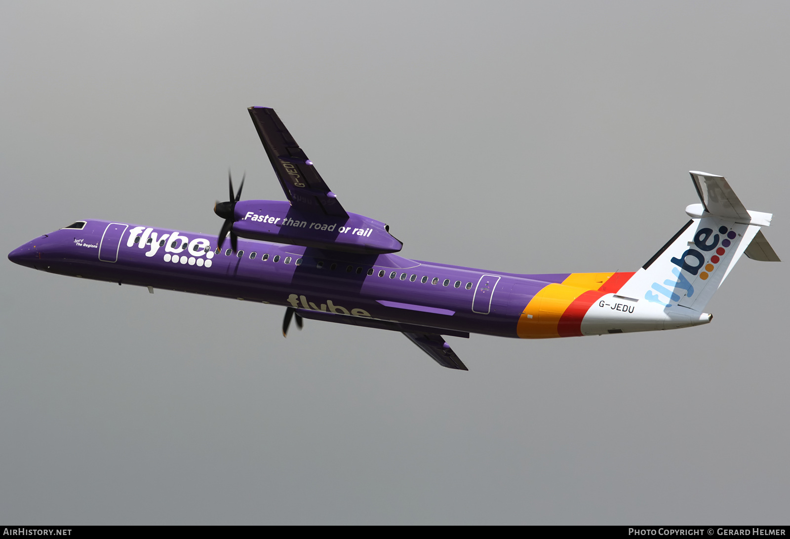 Aircraft Photo of G-JEDU | Bombardier DHC-8-402 Dash 8 | Flybe | AirHistory.net #130461