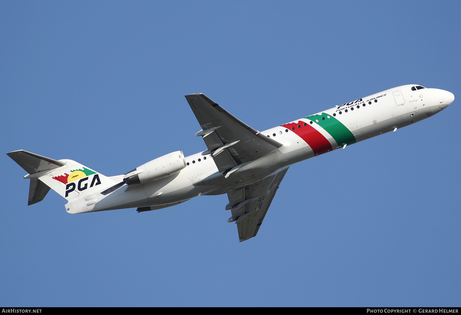 Aircraft Photo of CS-TPC | Fokker 100 (F28-0100) | Portugália Airlines - PGA | AirHistory.net #130463