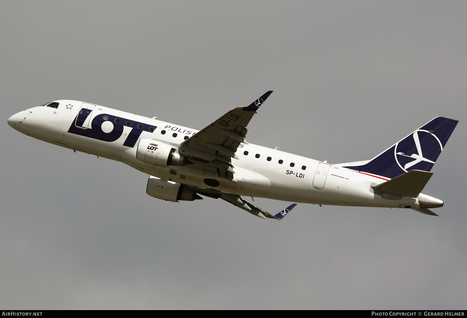 Aircraft Photo of SP-LDI | Embraer 170LR (ERJ-170-100LR) | LOT Polish Airlines - Polskie Linie Lotnicze | AirHistory.net #130484