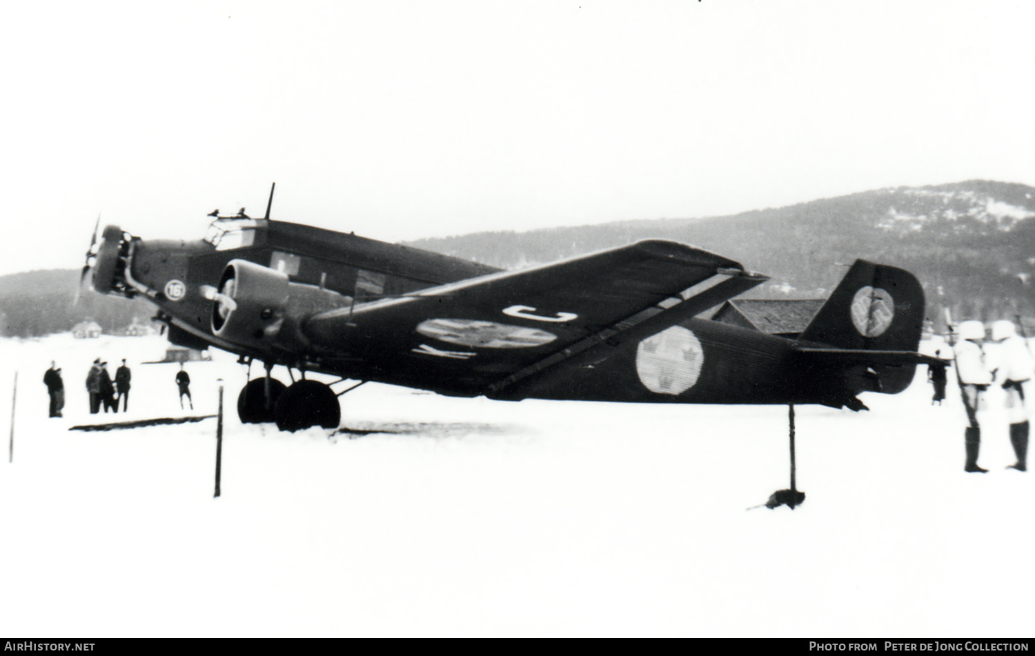 Aircraft Photo of 6664 | Junkers Ju 52/3m g4e | Sweden - Air Force | AirHistory.net #130495