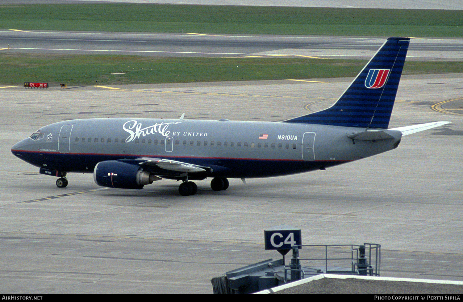 Aircraft Photo of N910UA | Boeing 737-522 | Shuttle by United | AirHistory.net #130516