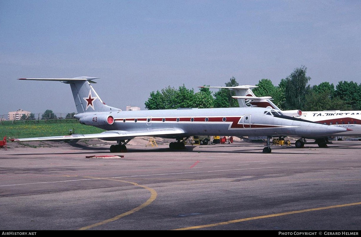 Aircraft Photo of 43 red | Tupolev Tu-134UB-L | Russia - Air Force | AirHistory.net #130525
