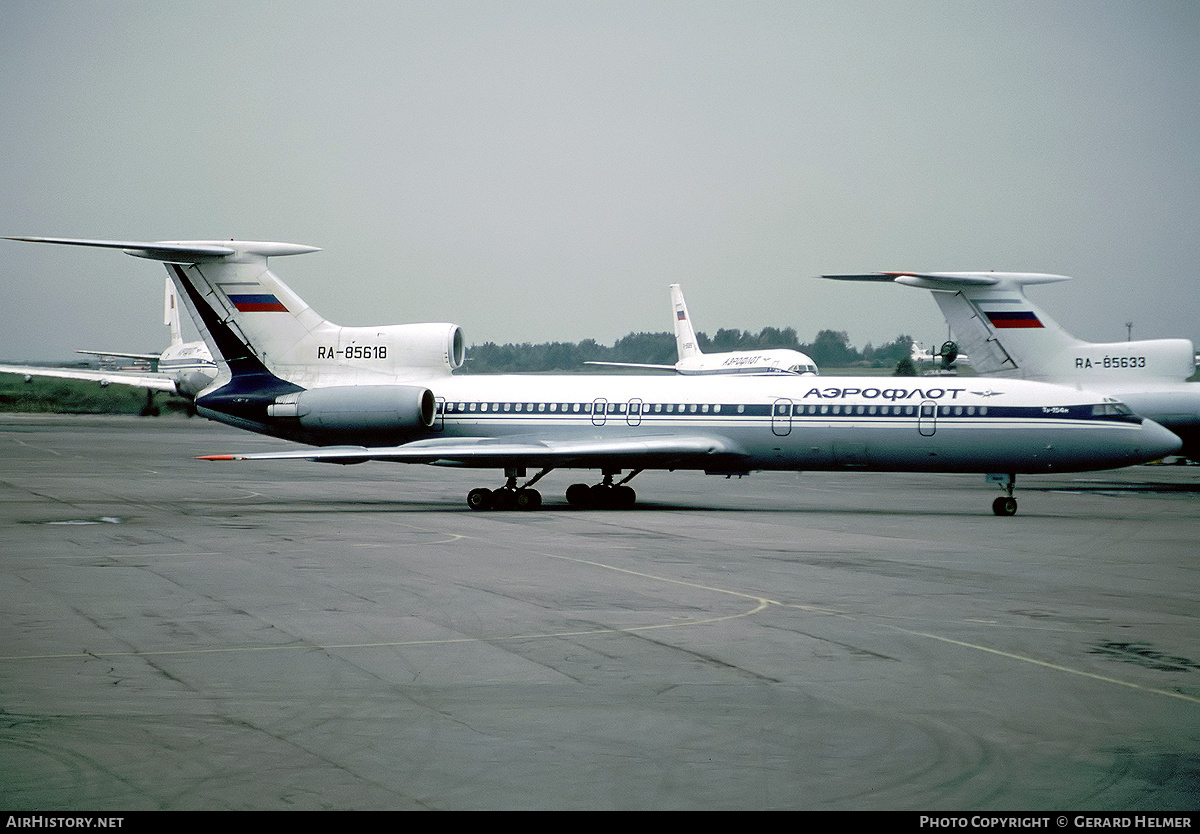Aircraft Photo of RA-85618 | Tupolev Tu-154M | Aeroflot | AirHistory.net #130531