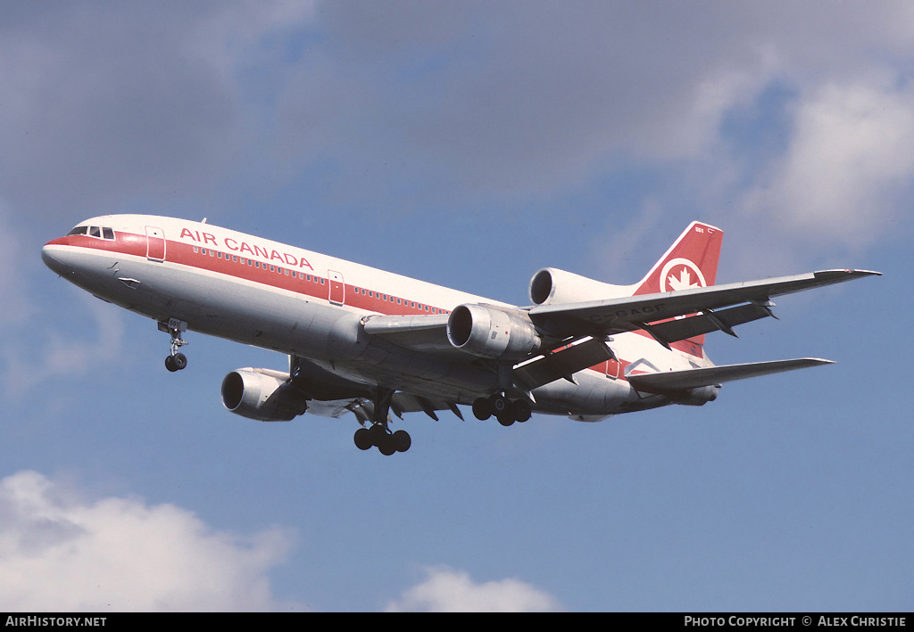 Aircraft Photo of C-GAGF | Lockheed L-1011-385-3 TriStar 500 | Air Canada | AirHistory.net #130538