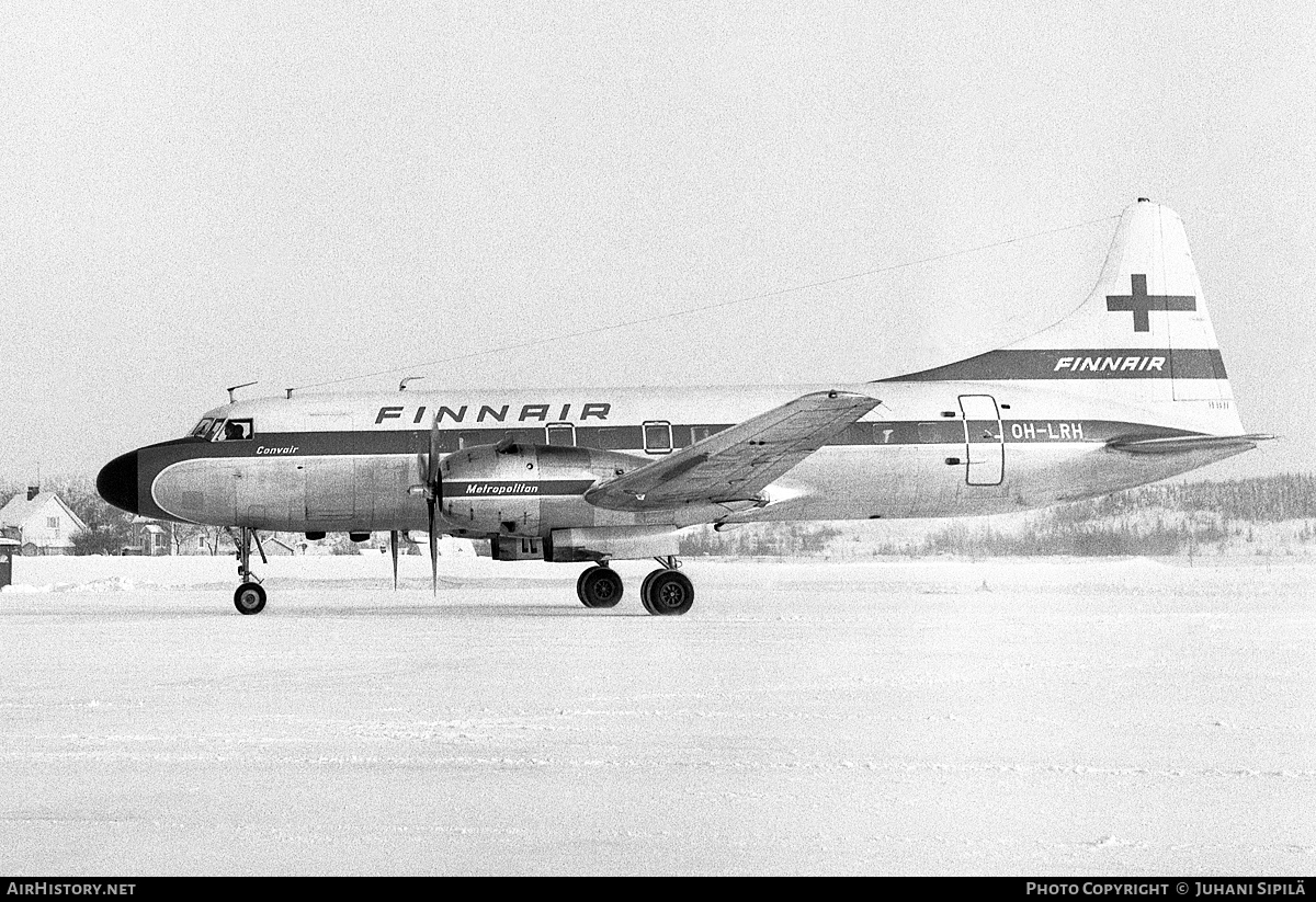 Aircraft Photo of OH-LRH | Convair 440-98 Metropolitan | Finnair | AirHistory.net #130546