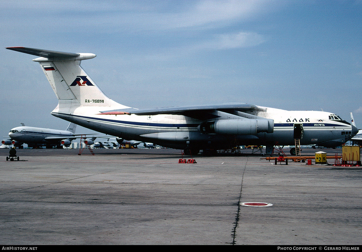 Aircraft Photo of RA-76814 | Ilyushin Il-76TD | ALAK - Aktsionernaya Lizingovaya Aviakompania | AirHistory.net #130549