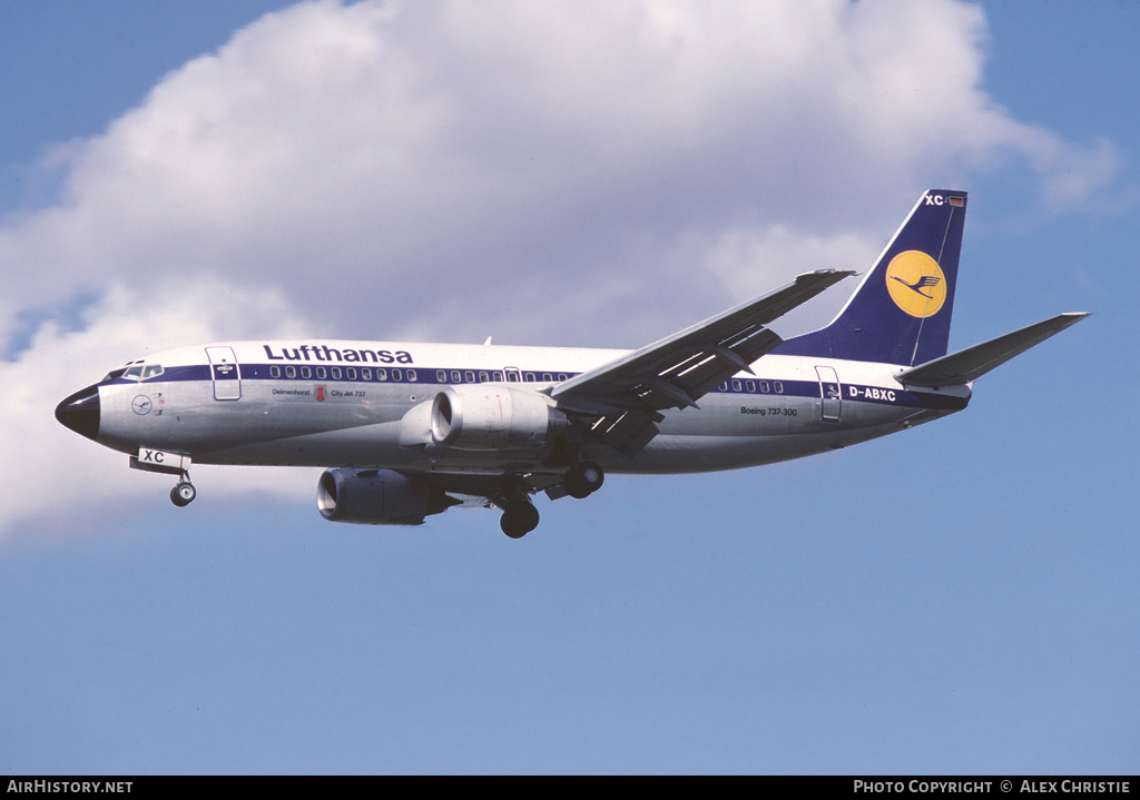 Aircraft Photo of D-ABXC | Boeing 737-330 | Lufthansa | AirHistory.net #130563