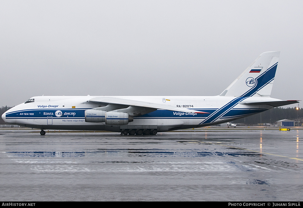 Aircraft Photo of RA-82074 | Antonov An-124-100 Ruslan | Volga-Dnepr Airlines | AirHistory.net #130581