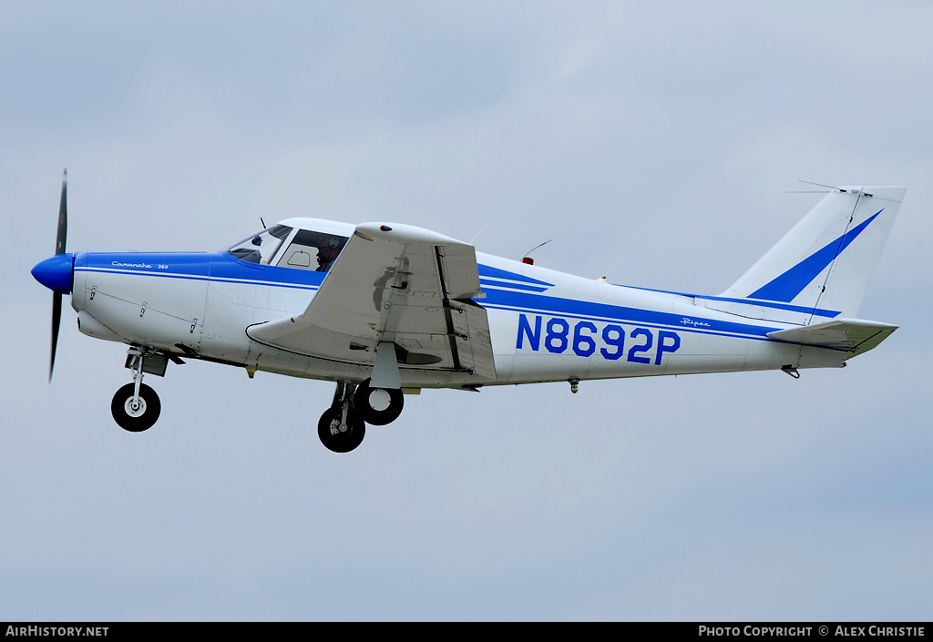 Aircraft Photo of N8692P | Piper PA-24-260 Comanche | AirHistory.net #130582