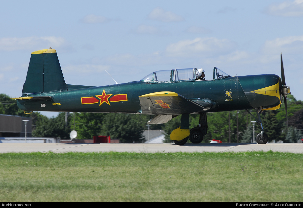 Aircraft Photo of N701WL | Nanchang CJ-6 | China - Air Force | AirHistory.net #130604