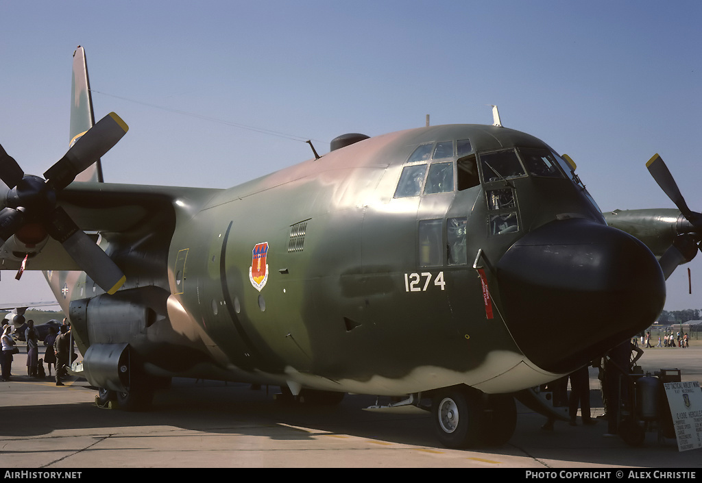 Aircraft Photo of 70-1274 / 01274 | Lockheed C-130E Hercules (L-382) | USA - Air Force | AirHistory.net #130609