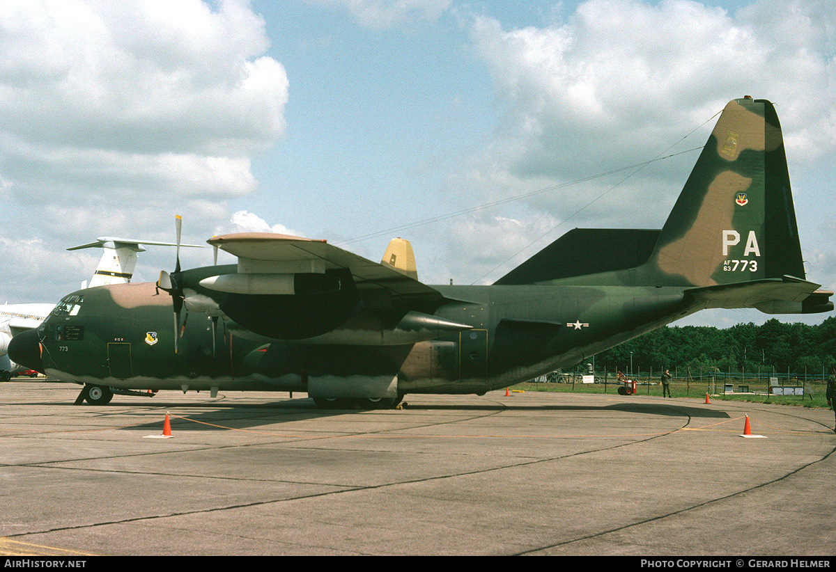 Aircraft Photo of 63-7773 / AF63-773 | Lockheed EC-130E Hercules (L-382) | USA - Air Force | AirHistory.net #130616