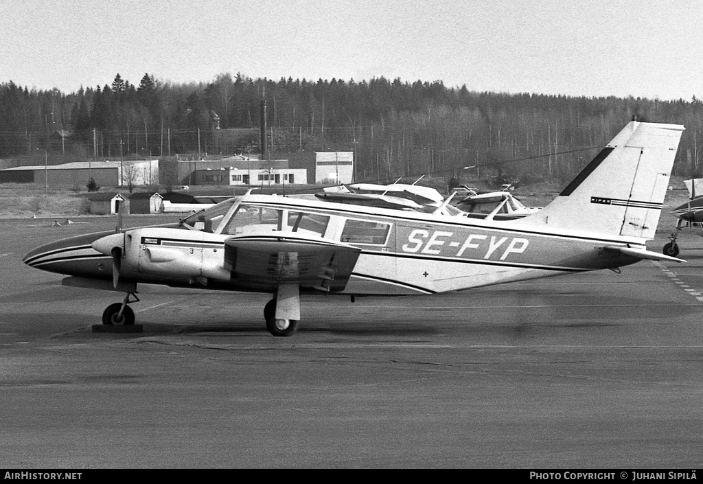 Aircraft Photo of SE-FYP | Piper PA-34-200 Seneca | AirHistory.net #130618