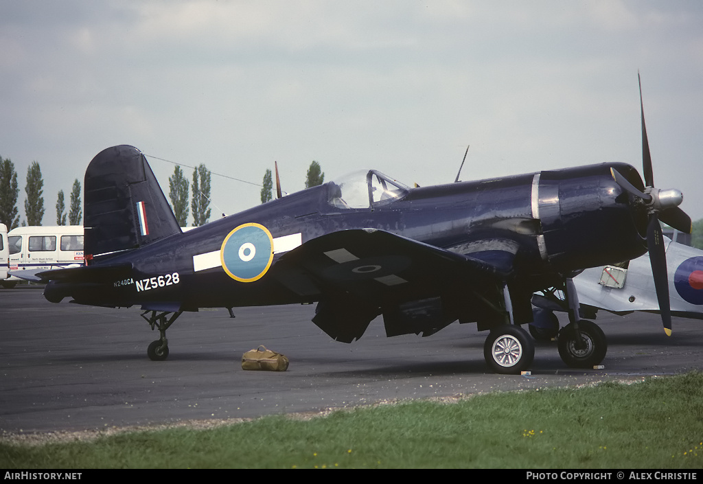 Aircraft Photo of N240CA / NZ5628 | Vought F4U-4 Corsair | New Zealand - Navy | AirHistory.net #130619