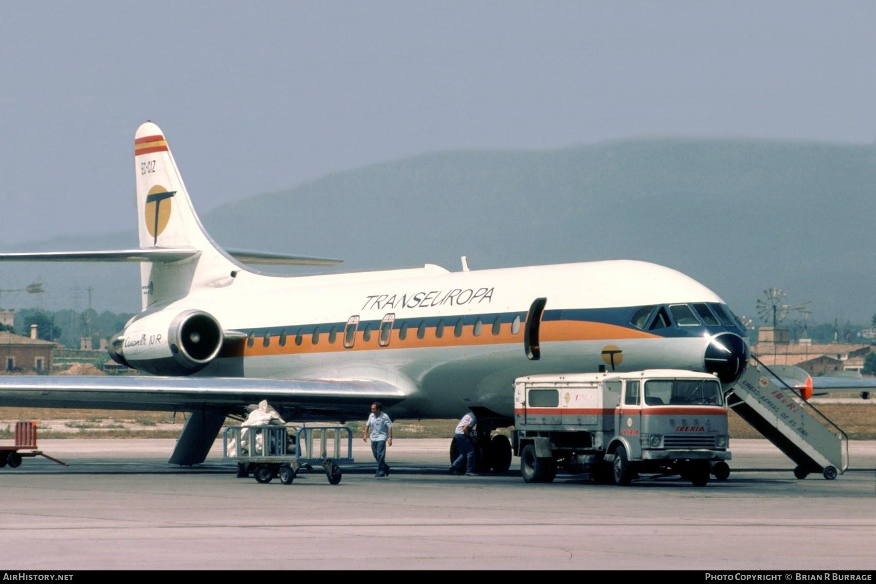 Aircraft Photo of EC-CIZ | Sud SE-210 Caravelle 10B1R | Trans Europa | AirHistory.net #130641