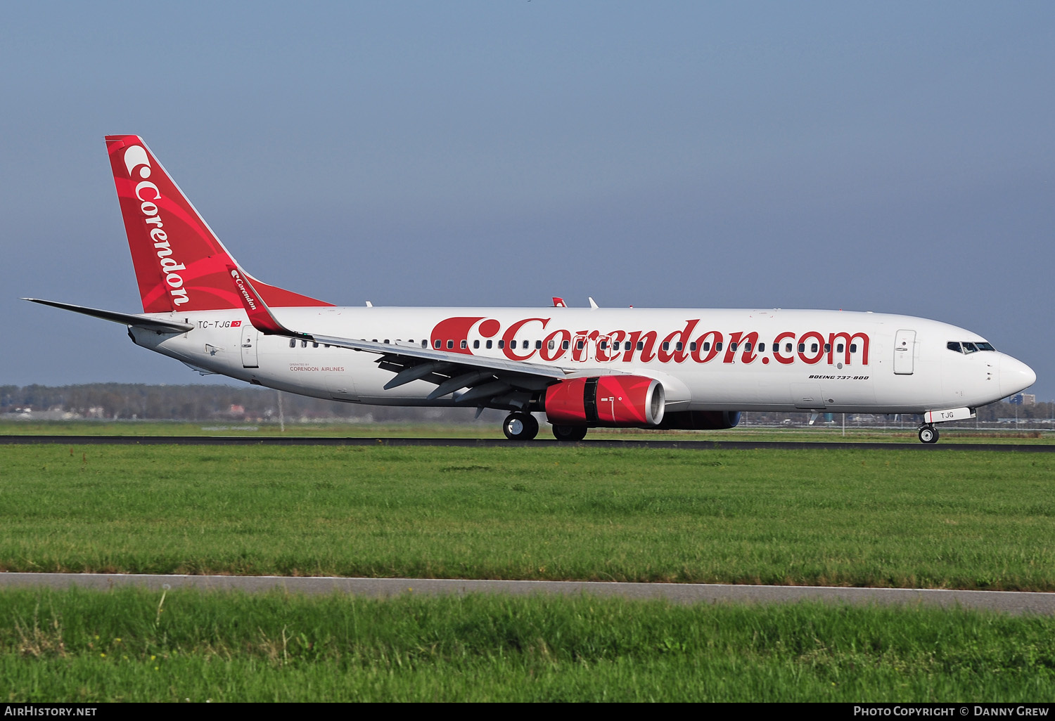 Aircraft Photo of TC-TJG | Boeing 737-86J | Corendon Airlines | AirHistory.net #130645