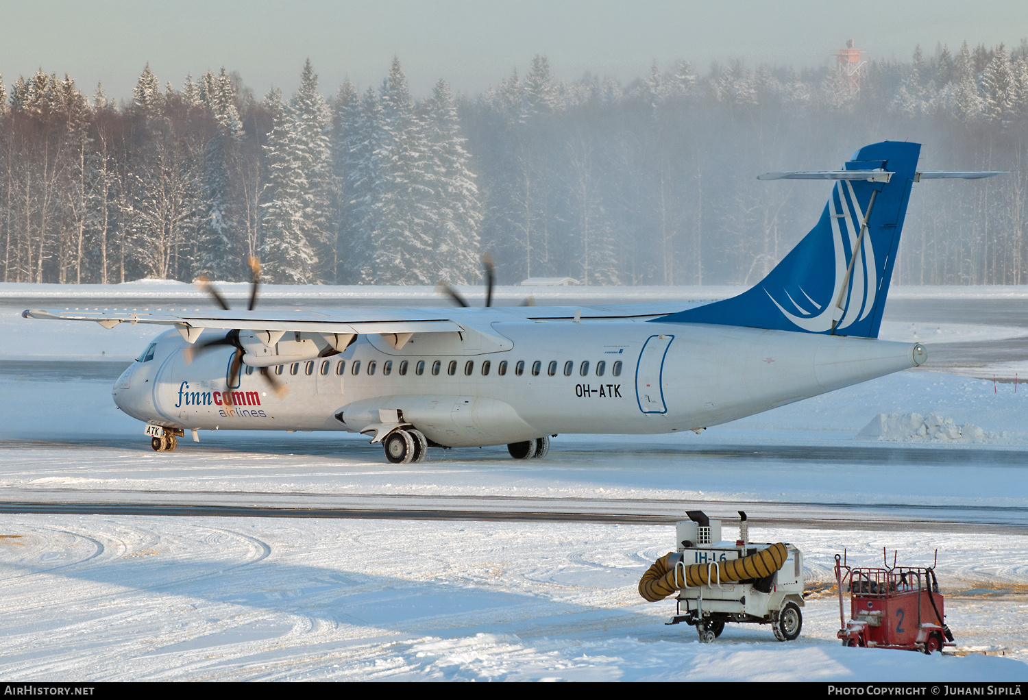 Aircraft Photo of OH-ATK | ATR ATR-72-500 (ATR-72-212A) | Finncomm Airlines | AirHistory.net #130651