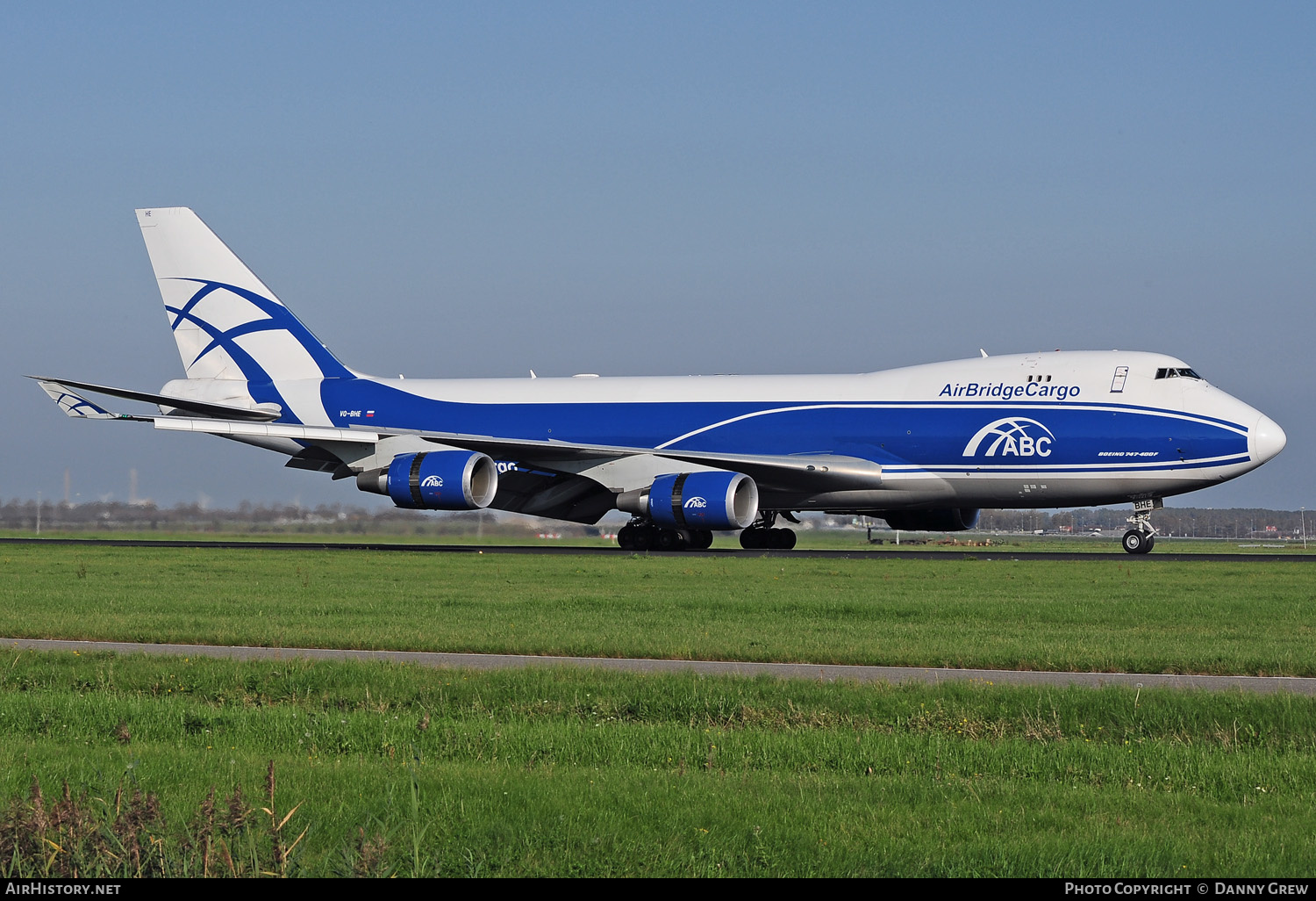 Aircraft Photo of VQ-BHE | Boeing 747-4KZF/SCD | ABC - AirBridgeCargo Airlines | AirHistory.net #130655