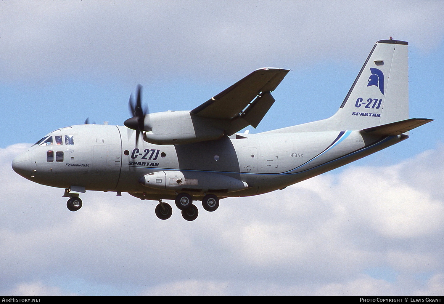 Aircraft Photo of I-FBAX | Alenia C-27J Spartan | AirHistory.net #130664