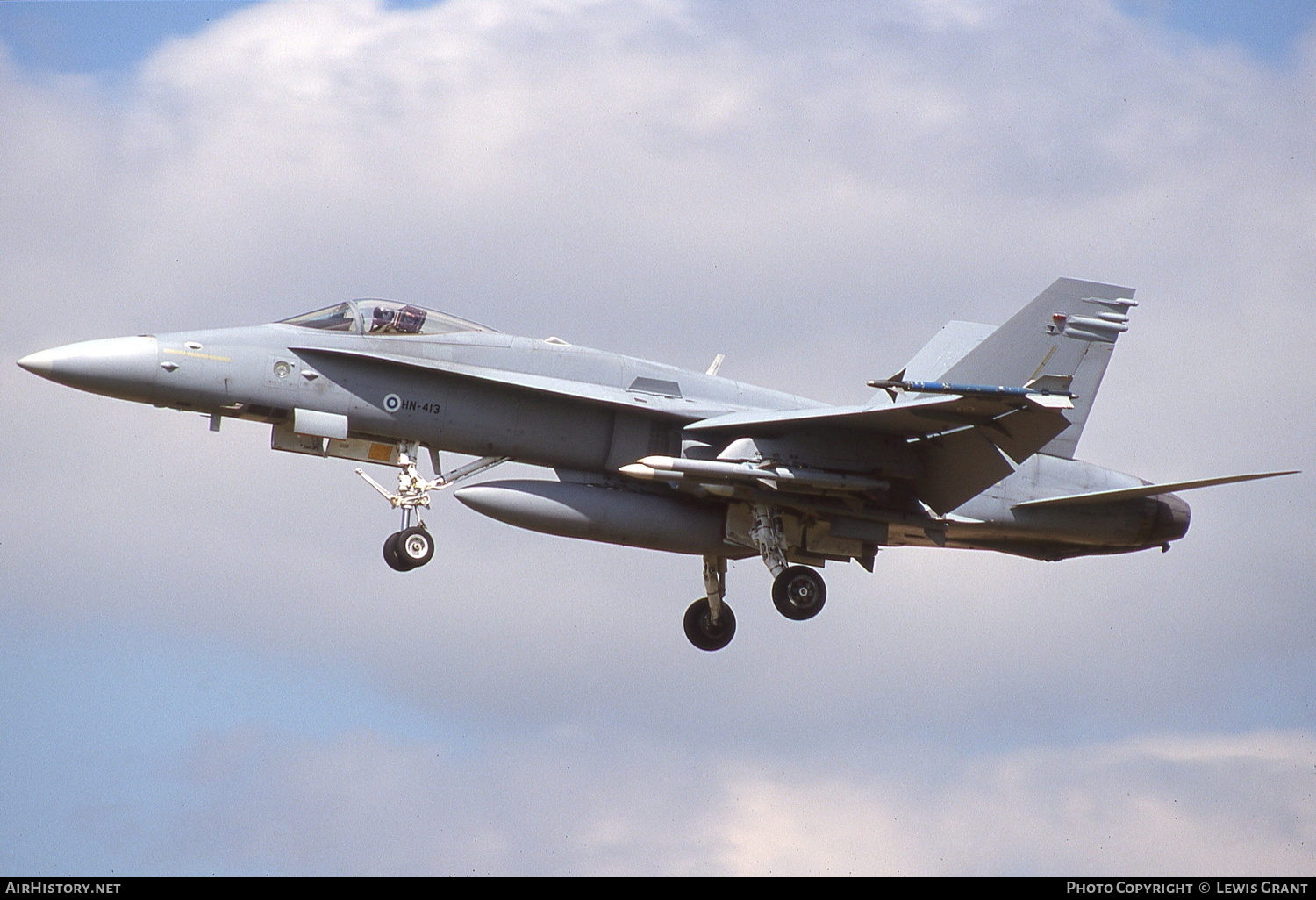 Aircraft Photo of HN-413 | McDonnell Douglas F-18C Hornet | Finland - Air Force | AirHistory.net #130670
